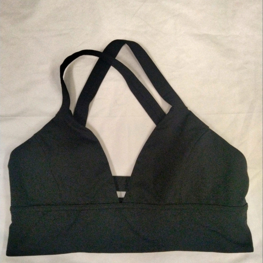Lululemon Black sports bra
